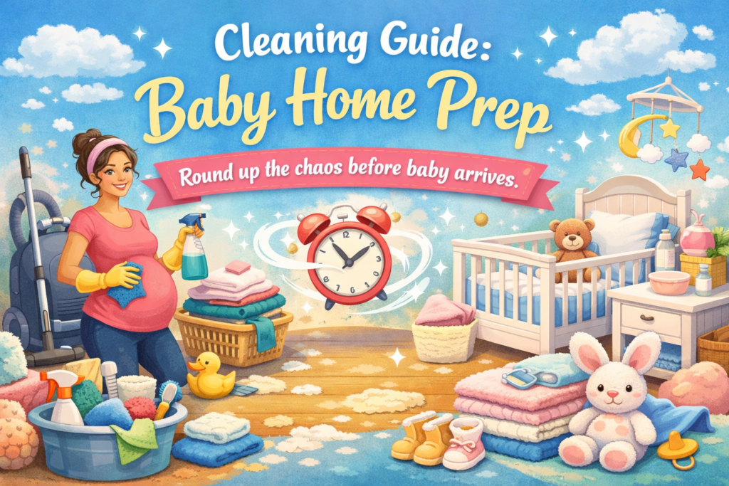 Cowboys Cleaning Guide: Baby Home Prep