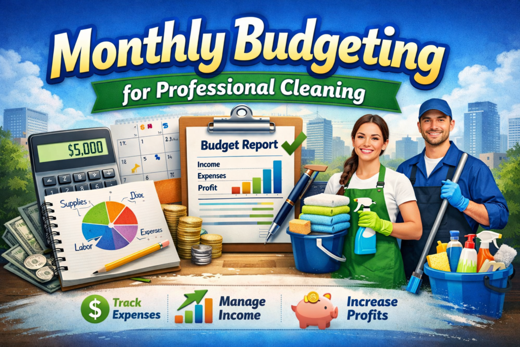 Monthly Budgeting for Professional Cleaning