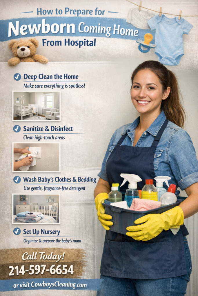 how to prepare for newborn coming home from hospital