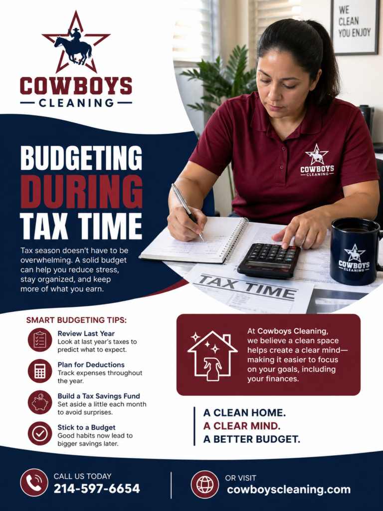 BUDGETING DURING TAX TIME