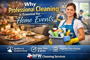 Home 1 Why Professional Cleaning is Essential for Home Events | DFW Cleaning Services