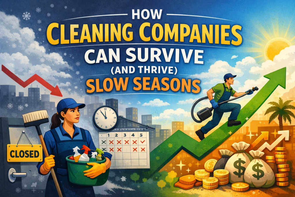 Cleaning Companies Can Survive (and Thrive) During Slow Seasons