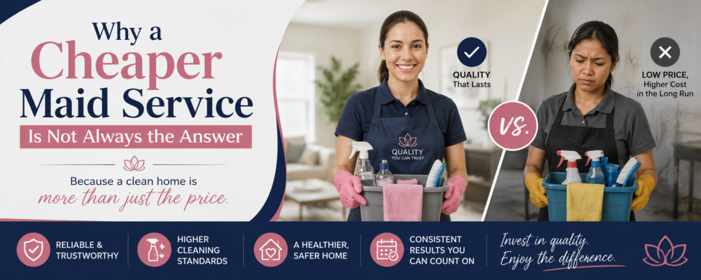 Cheaper Maid Service Is Not Always the Answer