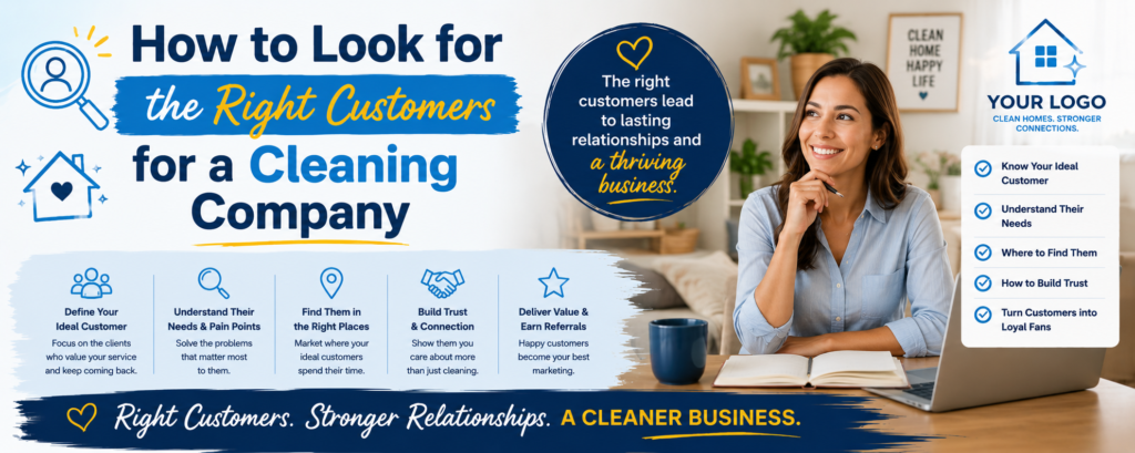 Right Customers for a Cleaning Company