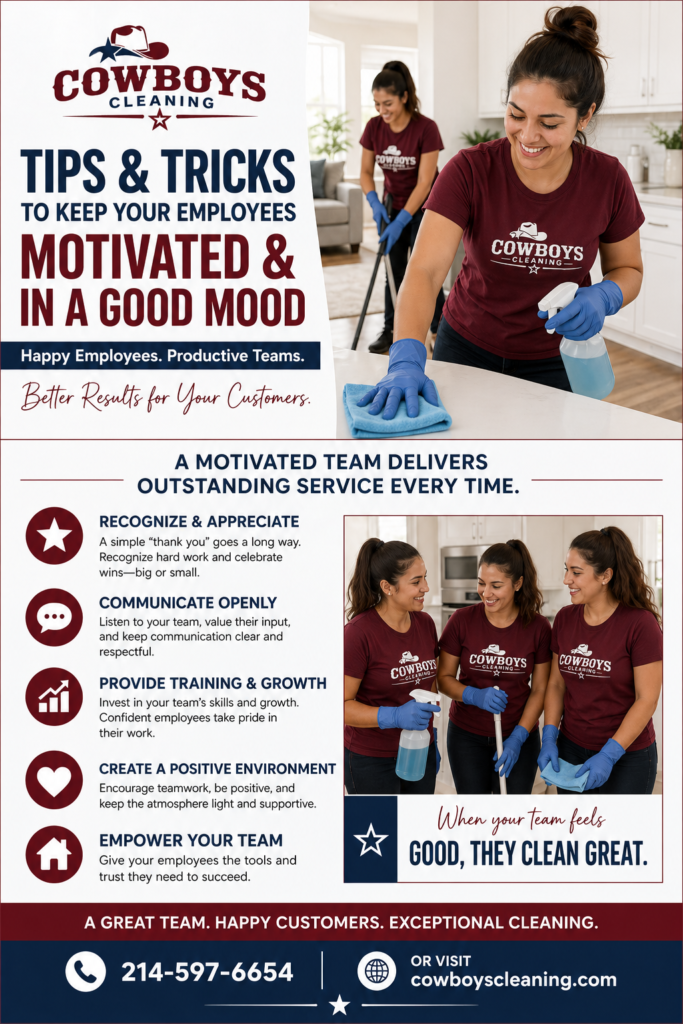 Tips and tricks to keep employess motivated
