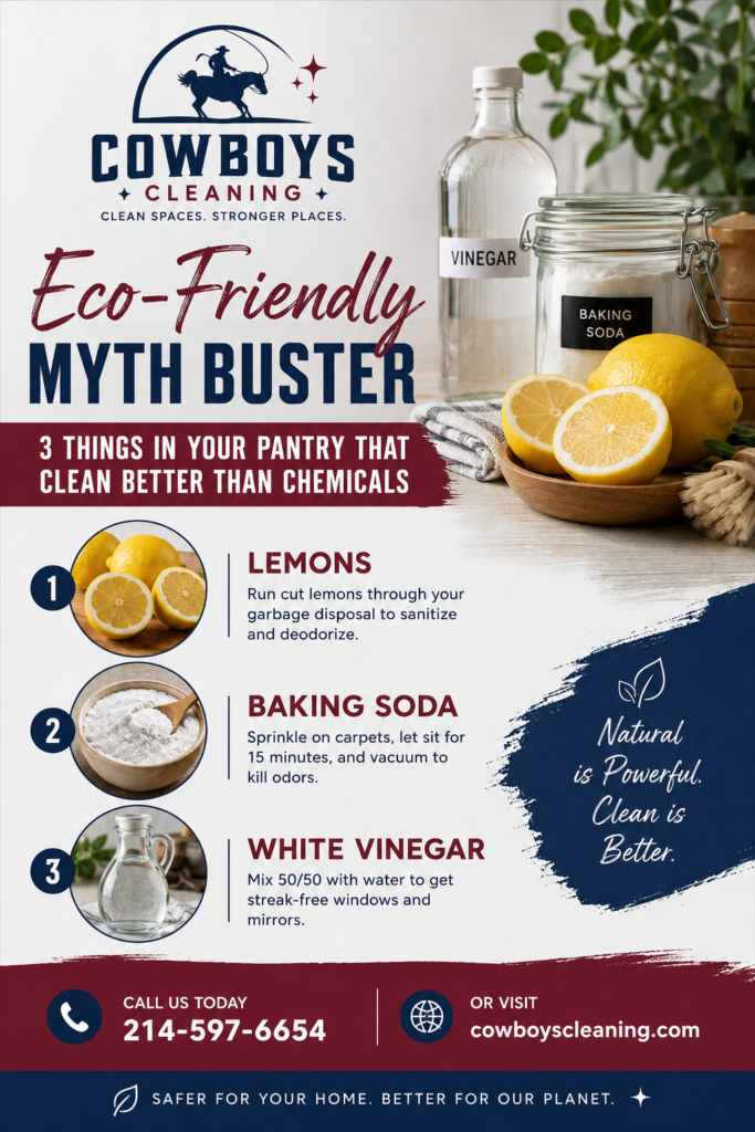 COWBOYS FLYER The Eco Friendly Myth Buster