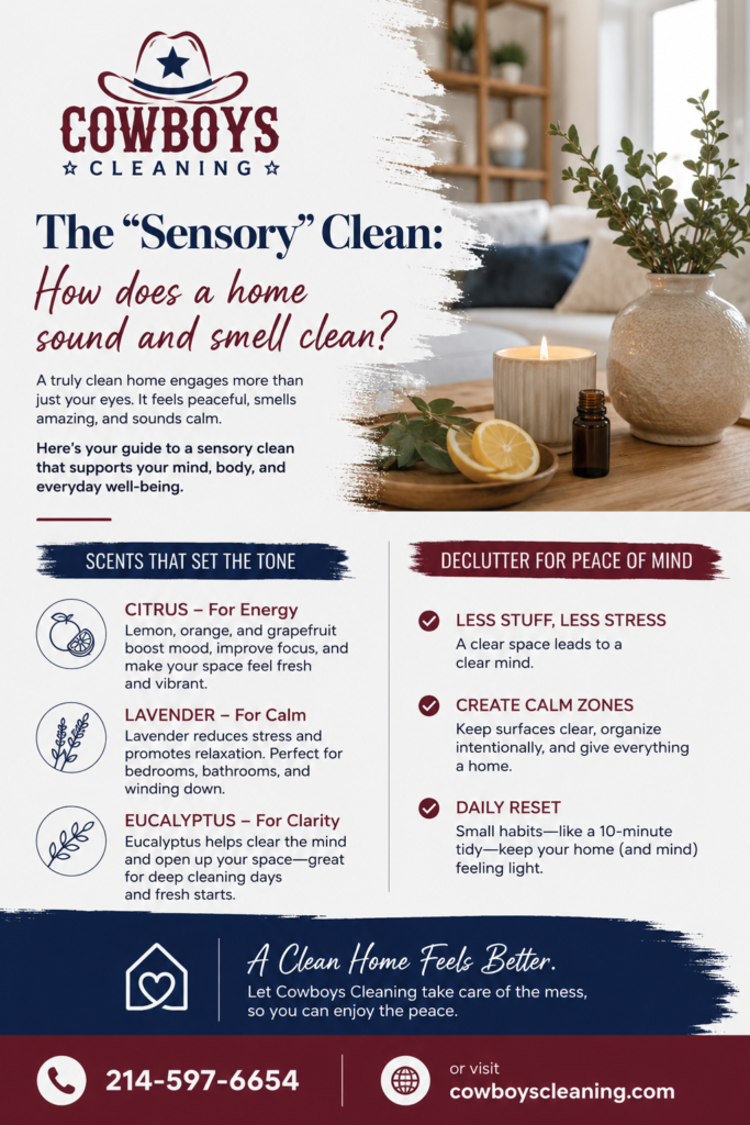 COWBOYS FLYER sensory cleaning