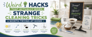 Weird Cleaning Hacks That Actually Work at Home