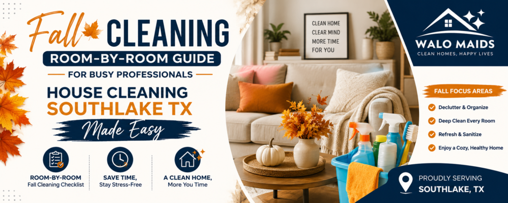 Fall Cleaning Room-by-Room Guide | House Cleaning Southlake TX