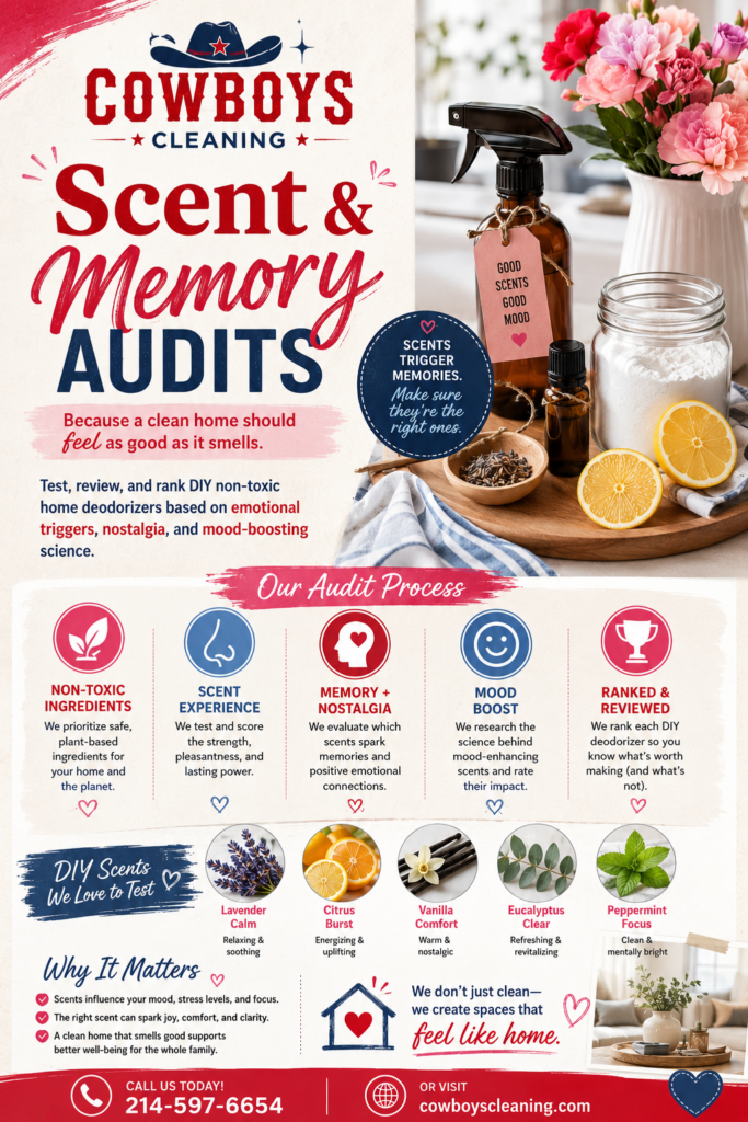 COWBOYS FLYER Scent and Memory Audits