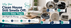 Why Your Clean House Still Smells Off: Hidden Odor Traps