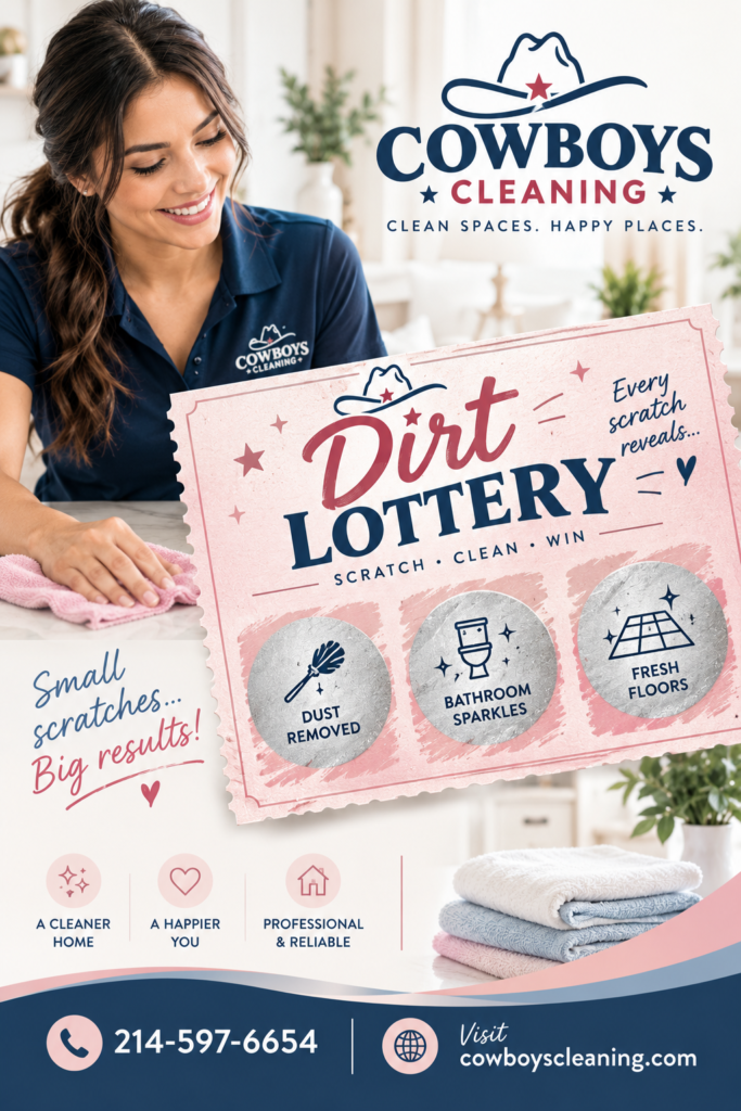 COWBOYS FLYER Dirt Lottery