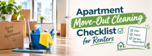 Apartment Move-Out Cleaning Checklist for Renters