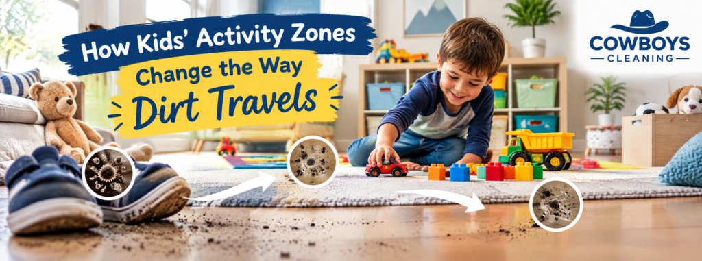 How Kids’ Activity Zones Change the Way Dirt Travels
